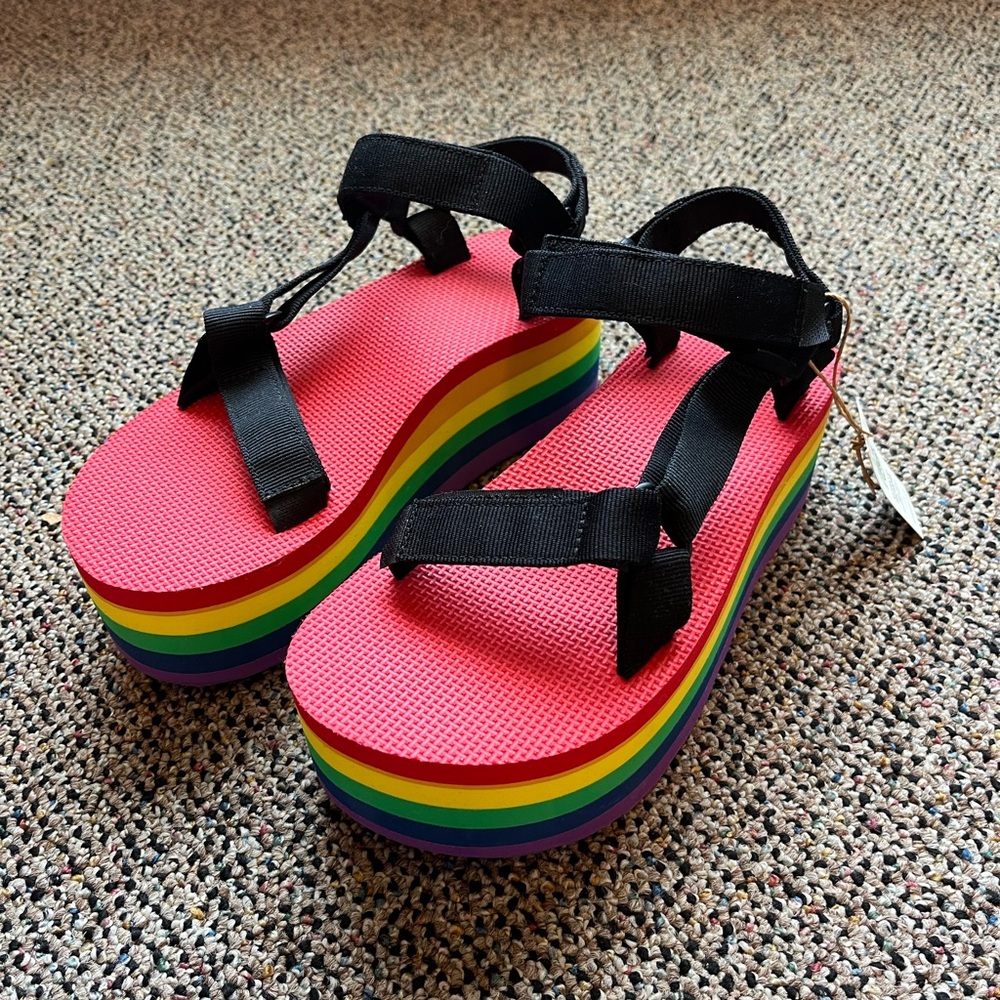 Teva Women's Rainbow Platform Sandals